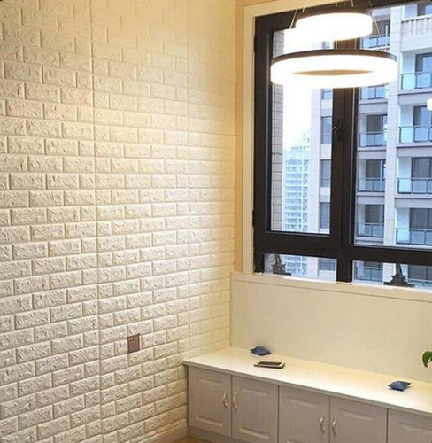 Placa Revestimiento Pared Autoadhesiva 70 X 77 1