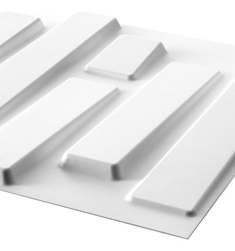 1 Placa/panel Pvc 3d Antihumedad Pvc Pared 50x50 Bricks 0