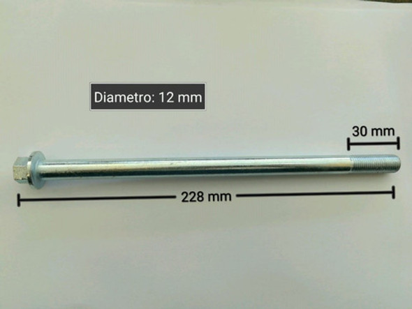 Eje Rueda Trasera Guerrero G90 1
