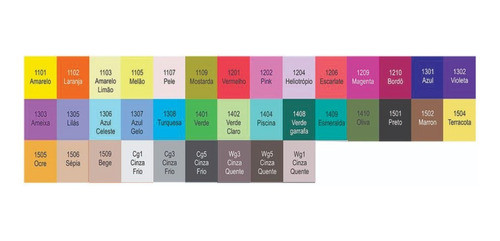 Kit 5 Tintas Papel + 2 Almofadas N4 0