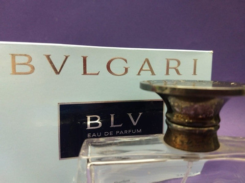 Frasco Vacio De Perfume Blv Original De 75ml Con Caja 0