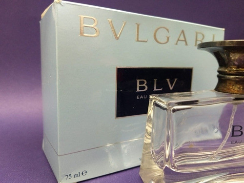 Frasco Vacio De Perfume Blv Original De 75ml Con Caja 1
