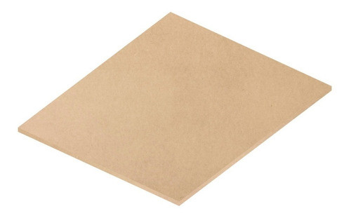 Chapa Placa Mdf Cru 3mm 40x40cm 1 Unidade Artesanato 0