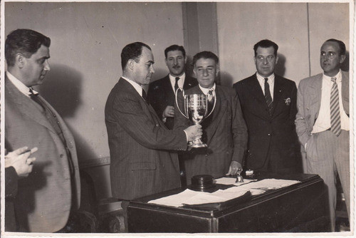 1938 Fotografia Dr Cesar Charlone Copa Liga Reducto Futbol 0