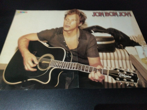 Poster Jon Bon Jovi * Alejandro Sanz * 42 X 29 (q055) 1