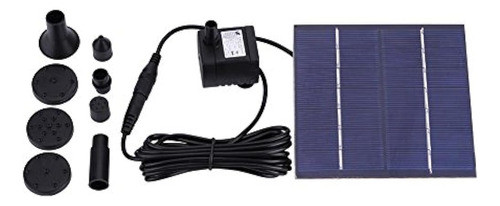 Gloglow 1.2w Bomba De Fuente Solar Kit De Panel De Bomba De 0