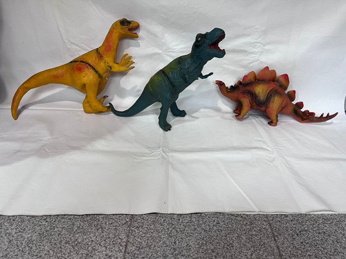 Dinosaurios De Goma Muy Grande 0