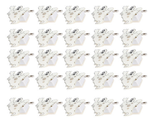 Broches Led Para Festas, 25 Peças, Decoração Fofa Com Padrõe 1
