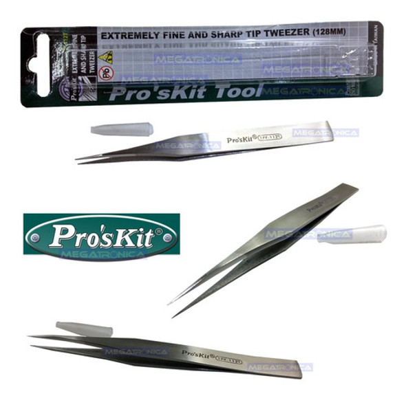 Pinza Brusela Pros´kit Precision Extra Fina Recta 1pk-112t 1