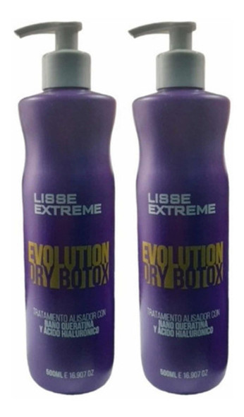 Kit 2 Dry Botox Evolution Tratamiento Alisador 0 Kit 2 Dry Botox Evolution Tratamiento Alisador 0
