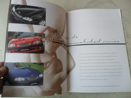 Folleto Toyota Corona Auto Catalogo No Manual 1