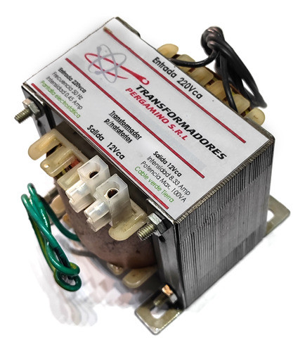 Transformador 12v 100va P/ Piletas Natatorios Doble Aislado 0