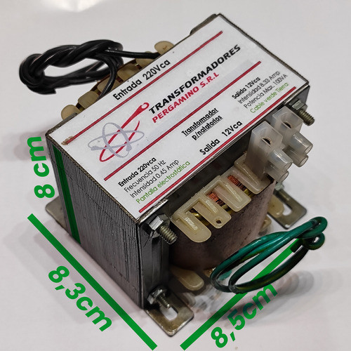 Transformador 12v 100va P/ Piletas Natatorios Doble Aislado 1