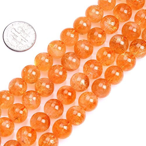 Joe Foreman Citrine Beads Para La Fabricación De Joyas Natur 0