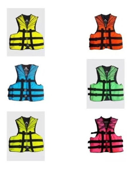 Chaleco Salvavidas Aquafloat Talle  14 3 Tiras Regulable 0