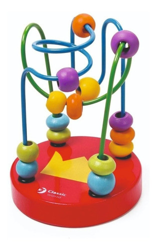 Juego Prono De Madera Montaña Rusa  Classic World Rojo 0