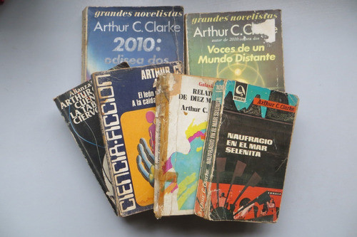 Arthur C. Clarke X 6 Novelas 2010 Odisea Dos, Voces, El León 0