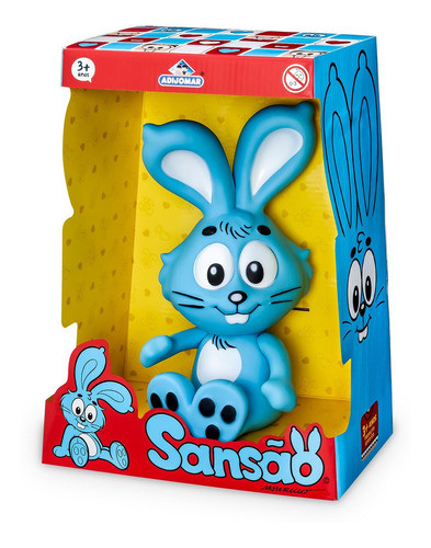 Coelho Sansão 25cm Turma Da Monica Mascote Maior 0