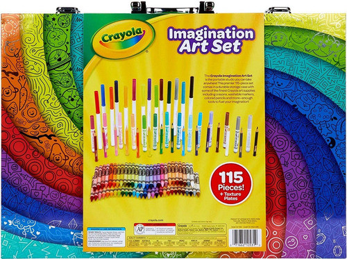 Crayola: Valija 115 Pcs Set De Arte Everkid 1