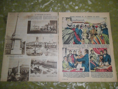 Piramide 1956 Semana Mayo Gobierno Patrio Colonial Cabildo 0