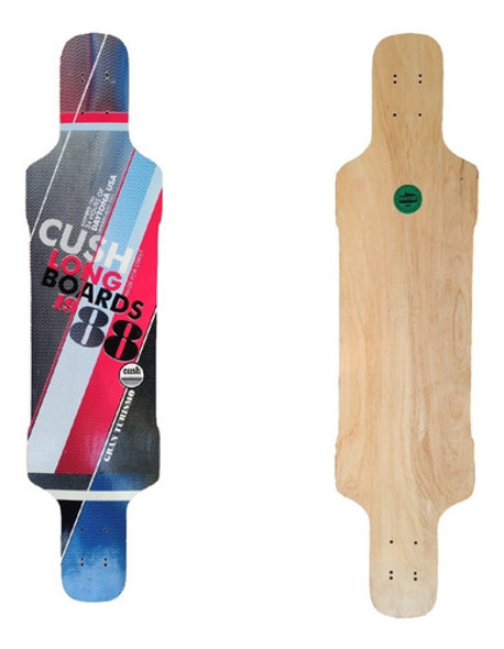 Shape Cush Longboard Skate Marfim Sm02 100x24,5cm 0