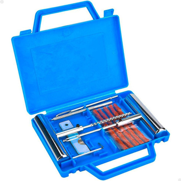 Kit Reparo Pneu Remendo Macarrão Carro Moto + Maleta Lorben 0 Kit Reparo Pneu Remendo Macarrão Carro Moto + Maleta Lorben 0