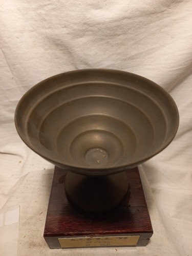 Trofeo Copa, Altura 18 Cm, Base De Madera. 1