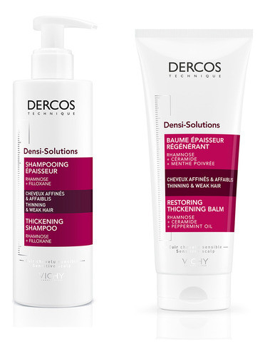 Combo Vichy Dercos Densi Solutions Shampoo + Balsamo 0