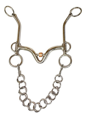 Freno Bocado Embocadura Pecho De Paloma Acero Inoxidable 0