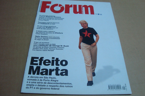 Revista Forum 21 / Efeito Marta Romano Massacre Arafat 0