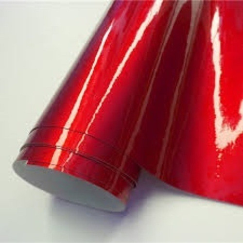Vinilo Automotriz Ploteo Auto Rojo Brillante Satinado M2 1