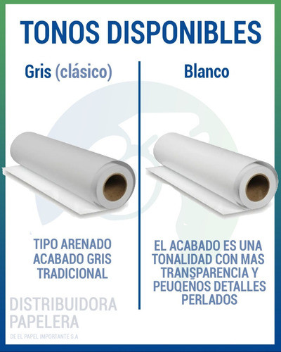 Vinilo Esmerilado Maccal 1.22x6mt Gris Vidrios/mamparas/deco 1