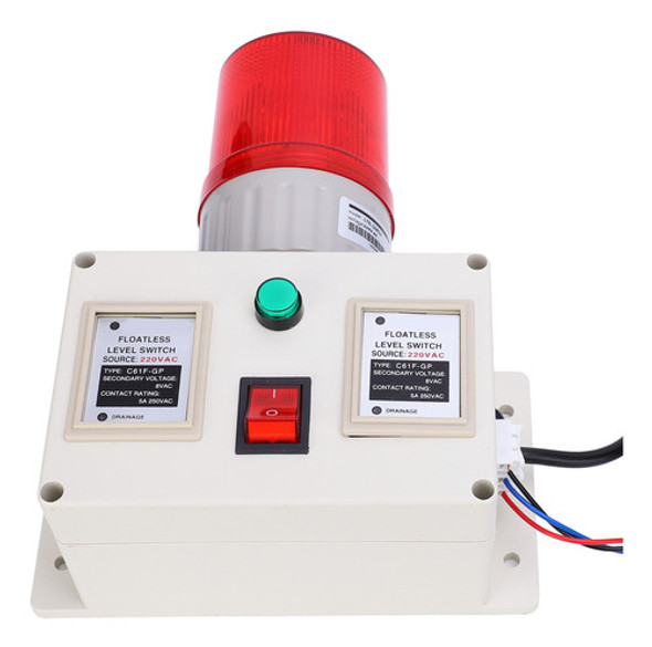 Sensor De Alarme De Nível De Água 90105db Tanque Ajustável 0