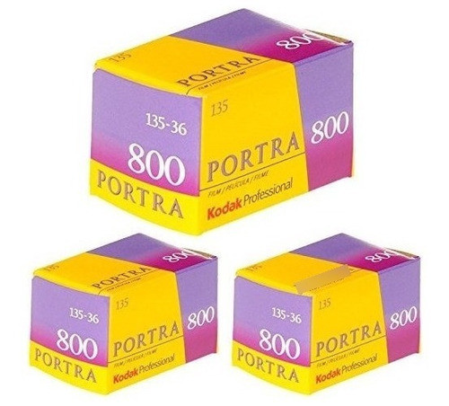 Paquete De 3 Kodak 145 1855 Professional Pelicula Negativa D 0