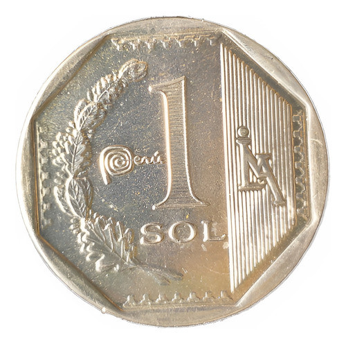 M414 Peru Moneda 1 Sol Año 2016 Km# 395 S/circular 0