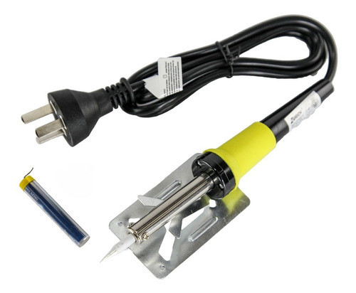 Kit Soldador 60w Punta Ceramica + Soporte + Tubo Estaño Htec 0