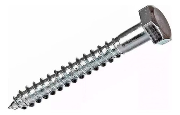 Tirafondo 1/4 X 2 1/2   X 100 Unidades 0