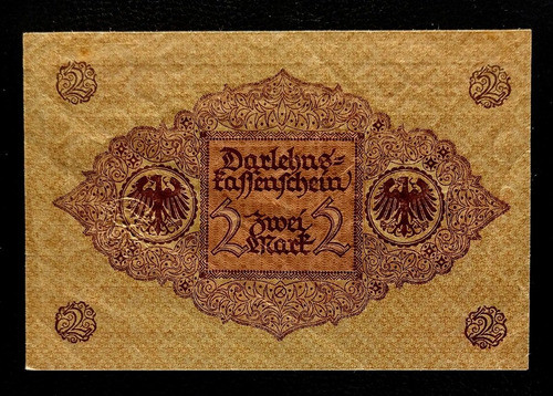 Alemania Billete 2 Marcos 1920 Mb Pick 59 1