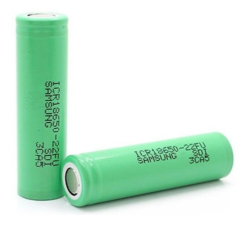 Pila Celda Batería Icr 18650 Samsung 2200mah 3.7 - 4.2v 0