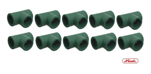 Tee Para Termo Fusión De 20 Mm 10 Unidades Nicoll 0