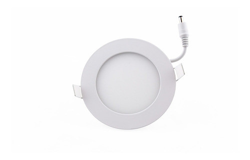 Spot Led 6w Panel Empotrable Blanco Calido Sica Redondo 0