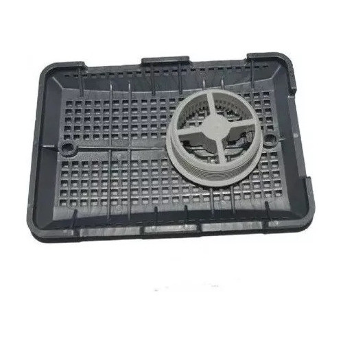 Tampa P/dreno Sodramar Lbm Prata (p/piscina De Fibra) 1