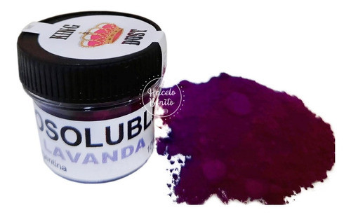Colorante Liposoluble En Polvo Lavanda King Dust Reposteria 0