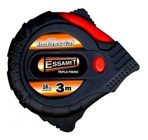 Cinta Metrica Profesional Essamet 3 Metros Triple Freno 1