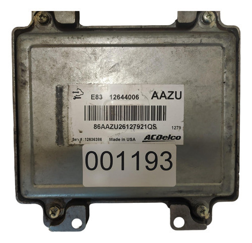 Ecu E83 Aazu Acdelco Codigo1193 0