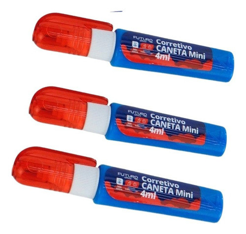 Caneta Corretiva 4ml Secagem Rápida Alta Durabilidade 0