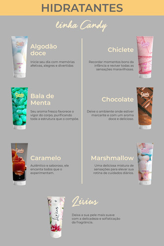 Hidratante Candy - Chocolá 200g 1