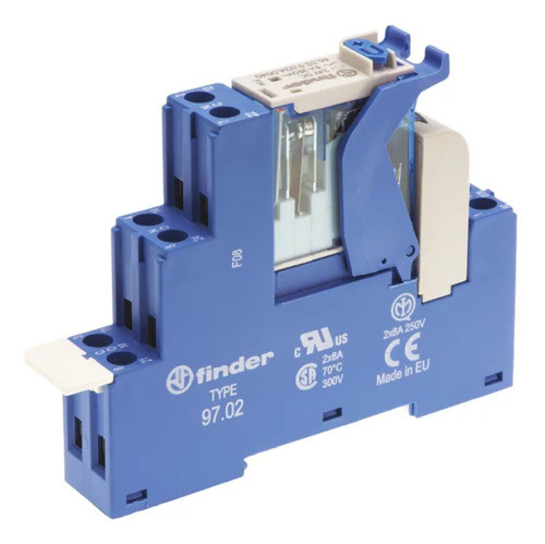 Rele Modular Interface 2 Inv. 8a 24 Vcc Finder 0