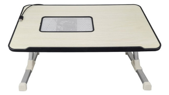 Mesa Madera Y Metal Con Cooler Ideal Pc Laptop 0