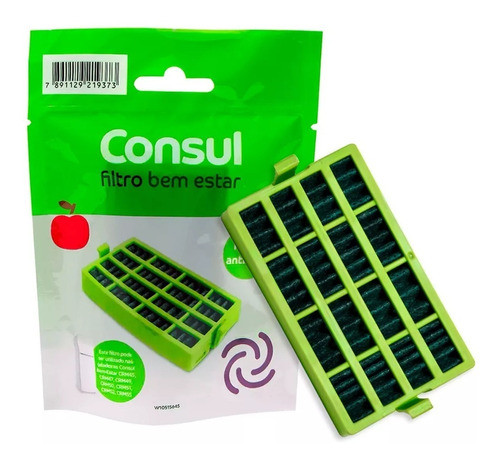 Kit 4 Filtro Bem Estar Consul Original W10515645 1